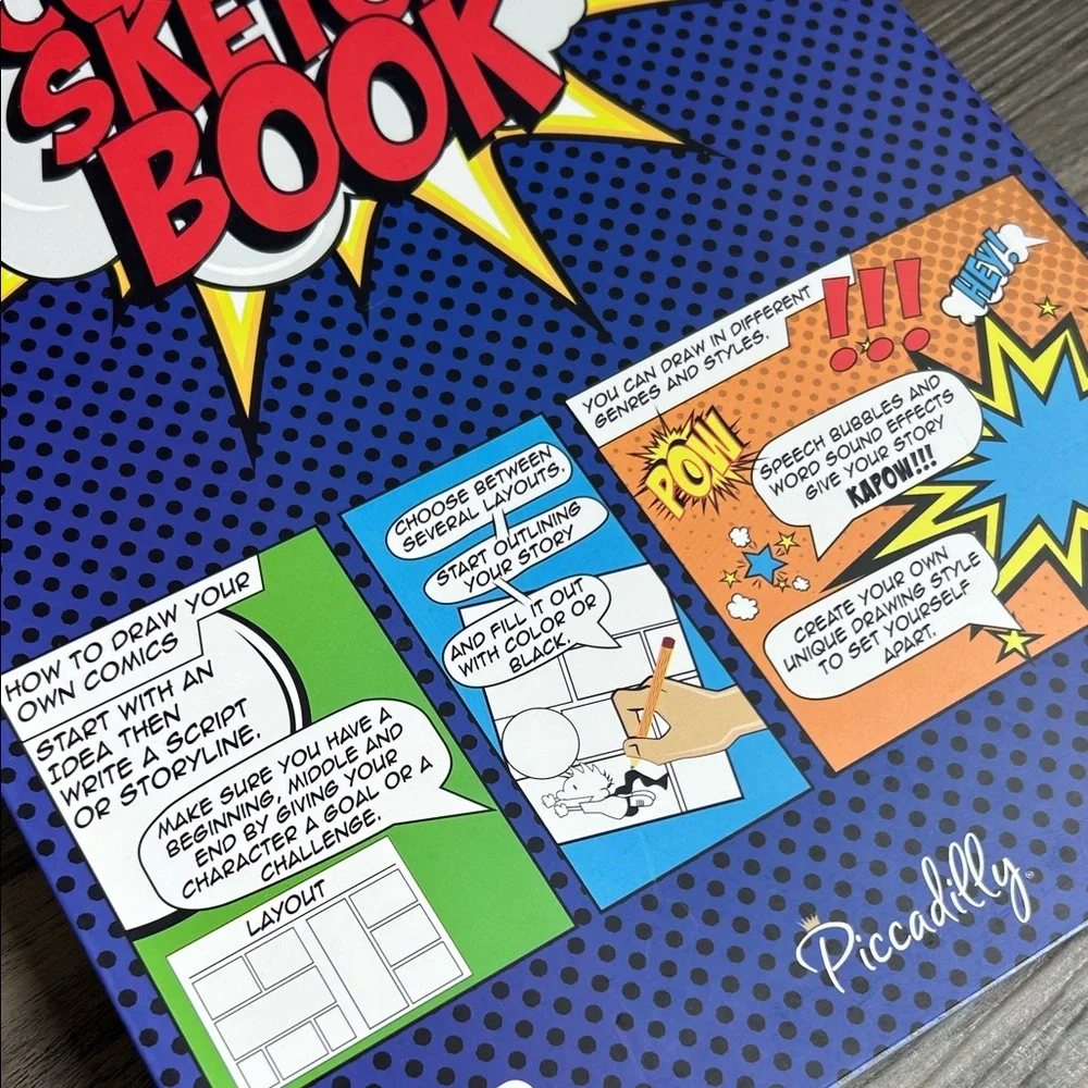 NWT Comic Sketch Book